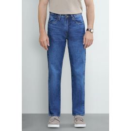 Blue Straight Fit Jeans