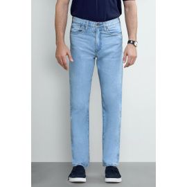 Light Blue Straight Fit Jeans