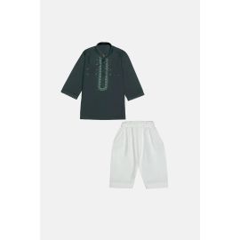 Green Infant Kameez Shalwar