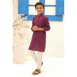 Purple Boys Kurta Pajama
