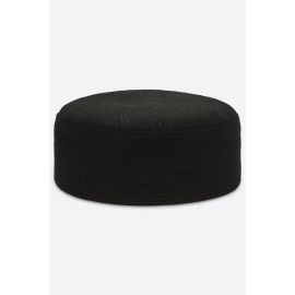 Black Kufi Cap For Men