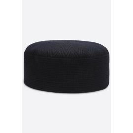 Dark Blue Kufi Cap For Men