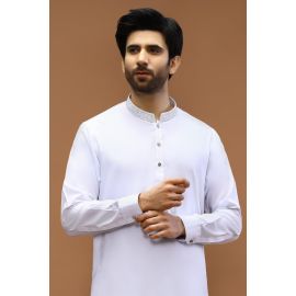 White Shalwar Kameez