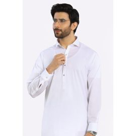 White Cotton Shalwar Kameez