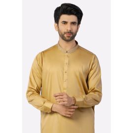 Mustard Cotton Shalwar Kameez