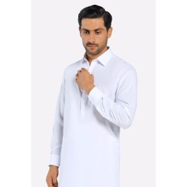 White Wash & Wear Shalwar Kameez