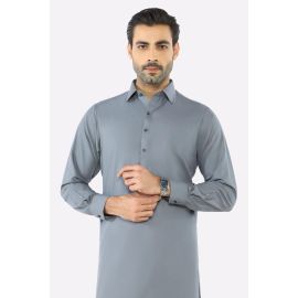 Grey Wash & Wear Shalwar Kameez
