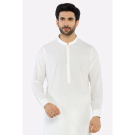 Off White Wash & Wear Shalwar Kameez