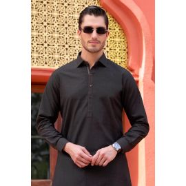 Dark Green Wash & Wear Shalwar Kameez