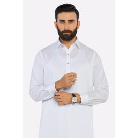 White Cotton Shalwar Kameez