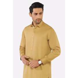 Mustard Cotton Shalwar Kameez
