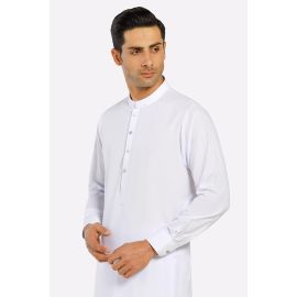 White Wash & Wear Shalwar Kameez