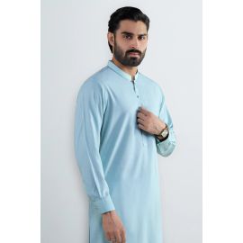 Light Green Wash & Wear Shalwar Kameez