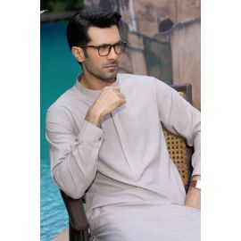 Beige Wash & Wear Shalwar Kameez