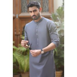 Blue Wash & Wear Kurta Pajama