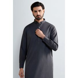 Dark Blue Wash & Wear Shalwar Kameez