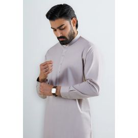 Peach Cotton Shalwar Kameez