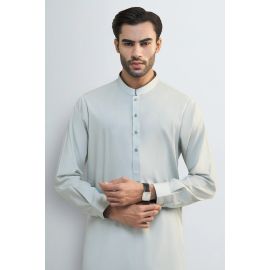 Olive Cotton Shalwar Kameez