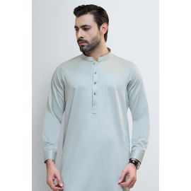 Light Green Cotton Shalwar Kameez