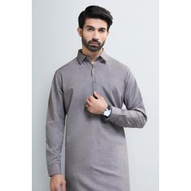 Light Brown Wash & Wear Shalwar Kameez