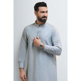 Grey Wash & Wear Shalwar Kameez