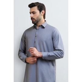 Grey Wash & Wear Shalwar Kameez
