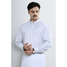 Ash Grey Wash & Wear Shalwar Kameez