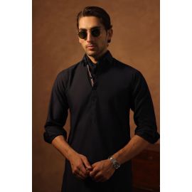 Grey Wash & Wear Shalwar Kameez