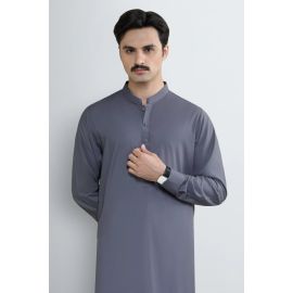 Grey Shalwar Kameez