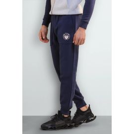 Men's Navy Blue Joggers