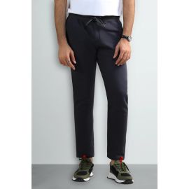 Charcoal Casual Knitted Trouser