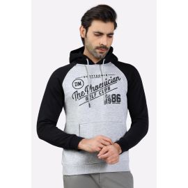 Heather Grey Graphic Hoodie