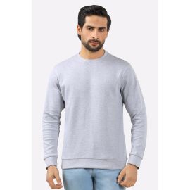 Heather Grey Round Neck Sweatshirt