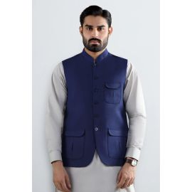 Dark Blue Waistcoat