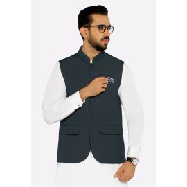 Dark Green Waistcoat