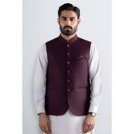 Maroon Waistcoat