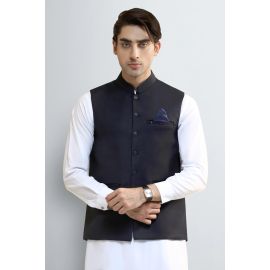 Navy Blue Waistcoat