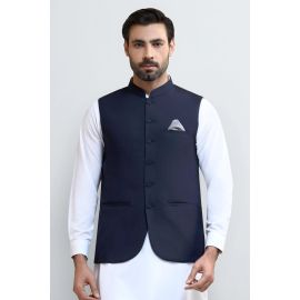 Dark Blue Waistcoat