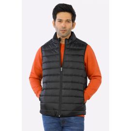 Black Sleeveless Jackets