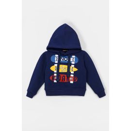 Navy Blue Infant Boys Hoodie