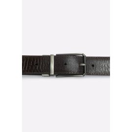 Dark Brown Reversible Men's Belt