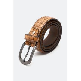 Tan Men's Belt