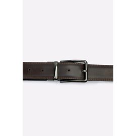 Black Brown Reversible Men's Belt