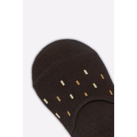 Dark Brown Hidden Socks