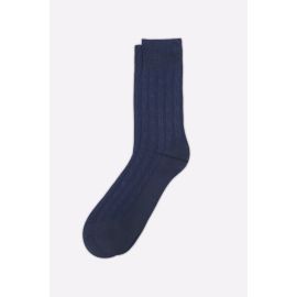 Navy Blue Long Socks