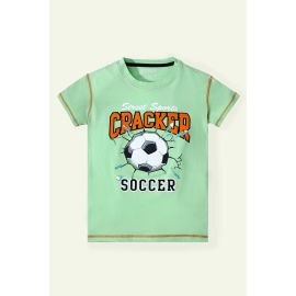 Soccer Ball Print Tees