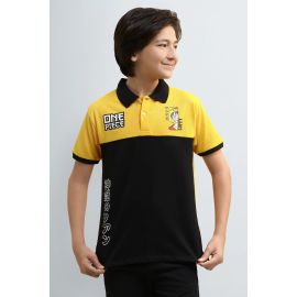 Mustard Graphic Boys Polo
