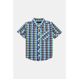 Multicolor Gingham Check Casual Shirt