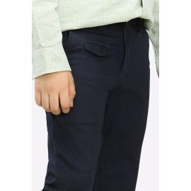 Navy Blue Slim Fit Chino Trouser