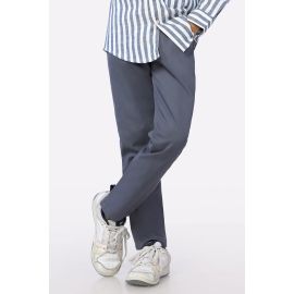 Grey Cotton Chino